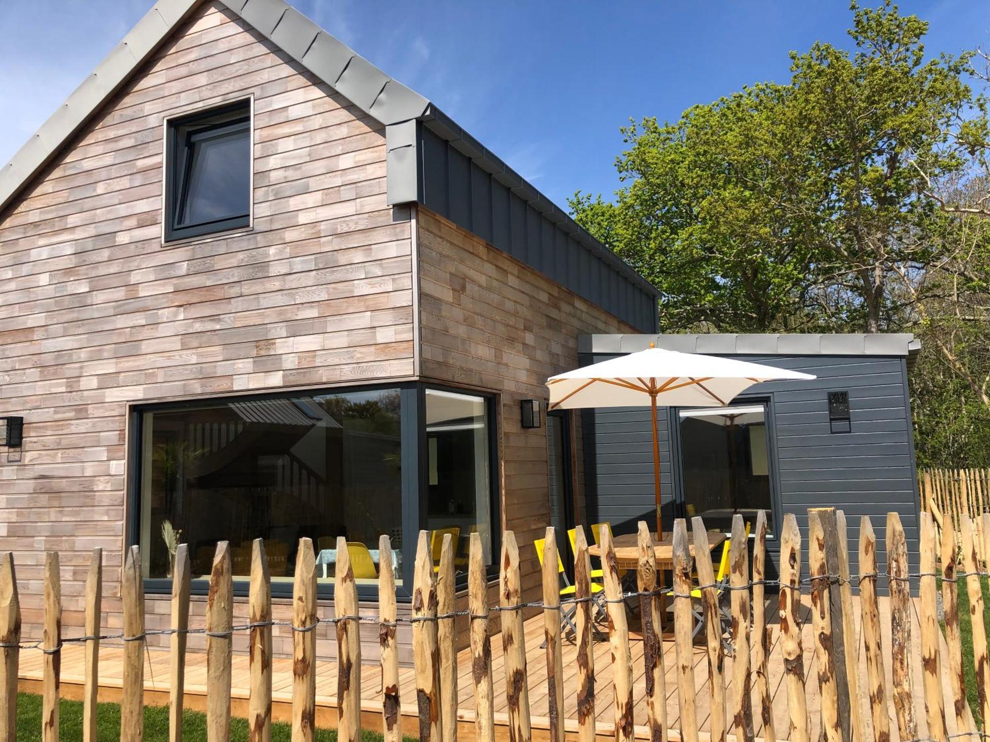 Les Cabines Du Bout Du Monde - Cabine Duplex , Votre Maison De Vacances De Haut Standing A Crozon Luaran gambar